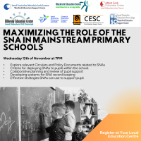 Maximizing the Role of the SNA in Mainstream Primary Schools